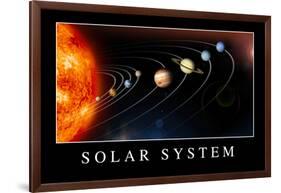 Solar System Poster-null-Framed Art Print