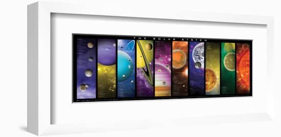 Solar System-null-Framed Premium Giclee Print