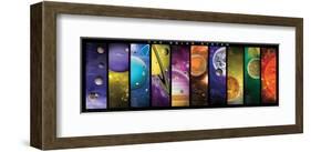 Solar System-null-Framed Art Print