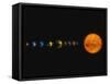 Solar System-Stocktrek Images-Framed Stretched Canvas