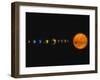 Solar System-Stocktrek Images-Framed Premium Photographic Print