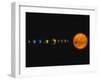 Solar System-Stocktrek Images-Framed Photographic Print