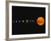 Solar System-Stocktrek Images-Framed Photographic Print