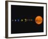 Solar System-Stocktrek Images-Framed Photographic Print