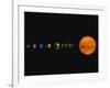 Solar System-Stocktrek Images-Framed Photographic Print