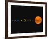 Solar System-Stocktrek Images-Framed Photographic Print