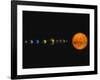 Solar System-Stocktrek Images-Framed Photographic Print