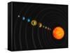 Solar System-Stocktrek Images-Framed Stretched Canvas