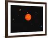 Solar System-Stocktrek Images-Framed Photographic Print