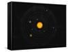 Solar System-Stocktrek Images-Framed Stretched Canvas