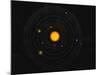 Solar System-Stocktrek Images-Mounted Photographic Print