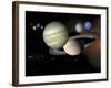 Solar System-Stocktrek Images-Framed Photographic Print