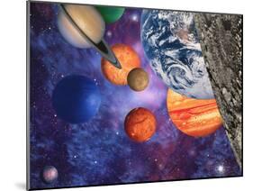 Solar System-Mehau Kulyk-Mounted Photographic Print