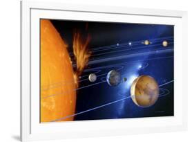 Solar System-Detlev Van Ravenswaay-Framed Photographic Print