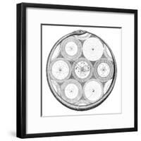 Solar System-Science, Industry and Business Library-Framed Photographic Print