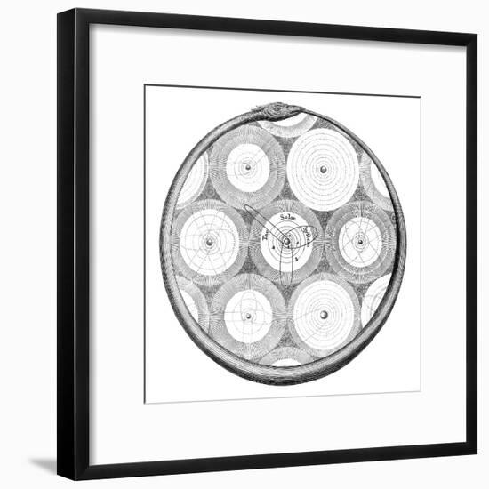 Solar System-Science, Industry and Business Library-Framed Photographic Print