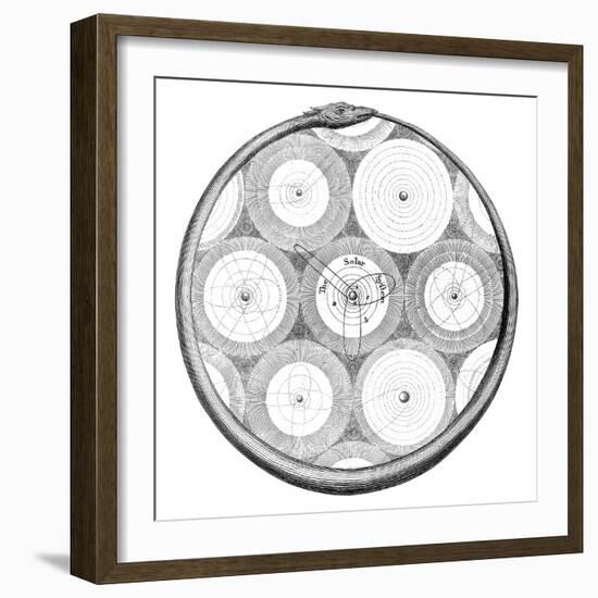 Solar System-Science, Industry and Business Library-Framed Photographic Print