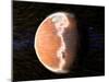 Solar Wind Stripping Atmosphere from Mars-null-Mounted Photographic Print