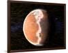 Solar Wind Stripping Atmosphere from Mars-null-Framed Photographic Print