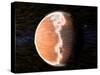 Solar Wind Stripping Atmosphere from Mars-null-Stretched Canvas