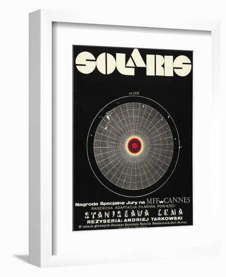 Solaris-null-Framed Art Print