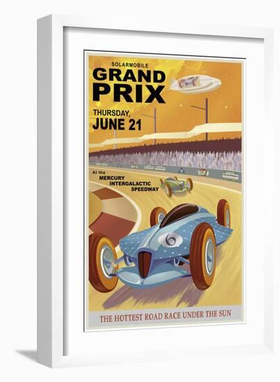 Solarmobile Grand Prix-Steve Thomas-Framed Giclee Print