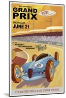 Solarmobile Grand Prix-Steve Thomas-Mounted Giclee Print