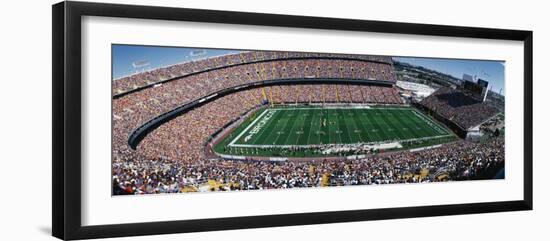 Sold Out Crowd at Mile High Stadium-null-Framed Photographic Print