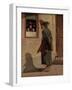 Soldier at the Denture Shop-Adam Ernst Schalck-Framed Giclee Print