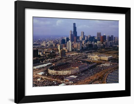 Soldier Field - Chicago, Illinois-Mike Smith-Framed Art Print