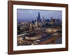 Soldier Field - Chicago, Illinois-Mike Smith-Framed Art Print