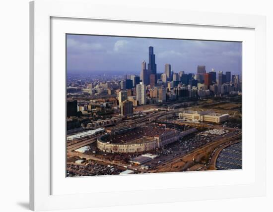 Soldier Field - Chicago, Illinois-Mike Smith-Framed Art Print