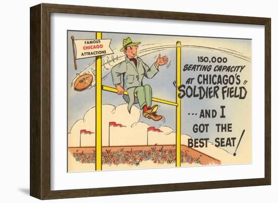 Soldier Field, Chicago, Illinois-null-Framed Art Print