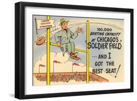 Soldier Field, Chicago, Illinois-null-Framed Art Print