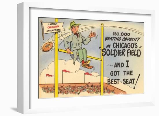 Soldier Field, Chicago, Illinois-null-Framed Art Print