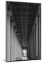 Soldier Field Colonnade Chicago BW-Steve Gadomski-Mounted Photographic Print