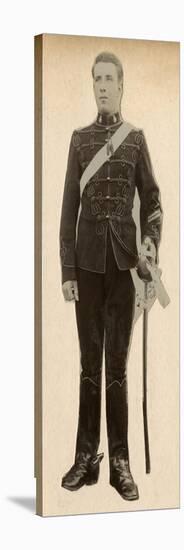 Soldier from 7th Queen's Own Hussars-null-Stretched Canvas