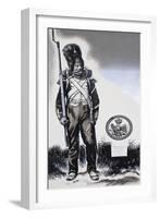 Soldier in Uniform of the Imperial Guard-Gerry Embleton-Framed Giclee Print