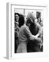 Soldier Kissing a Girl-null-Framed Photographic Print