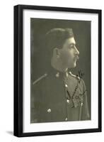 Soldier of 7th Queen's Own Hussars-null-Framed Photographic Print