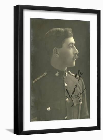 Soldier of 7th Queen's Own Hussars-null-Framed Photographic Print