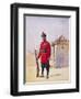 Soldier of the 22nd Punjabis Awan of Shahpur, Illustration for 'Armies of India' by Major G.F.…-Alfred Crowdy Lovett-Framed Giclee Print