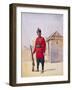 Soldier of the 22nd Punjabis Awan of Shahpur, Illustration for 'Armies of India' by Major G.F.…-Alfred Crowdy Lovett-Framed Giclee Print