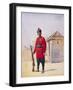 Soldier of the 22nd Punjabis Awan of Shahpur, Illustration for 'Armies of India' by Major G.F.…-Alfred Crowdy Lovett-Framed Giclee Print