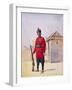 Soldier of the 22nd Punjabis Awan of Shahpur, Illustration for 'Armies of India' by Major G.F.…-Alfred Crowdy Lovett-Framed Giclee Print