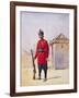 Soldier of the 22nd Punjabis Awan of Shahpur, Illustration for 'Armies of India' by Major G.F.…-Alfred Crowdy Lovett-Framed Giclee Print