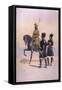 Soldier of the 37th Lancers (Baluch Horse) Baluch, the 36th Jacob's Horse Pathan and the 35th…-Alfred Crowdy Lovett-Framed Stretched Canvas