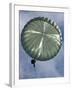 Soldier of the 82nd Airborne Descends from a Parachute Drop Over, 2010-null-Framed Photo