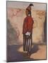 Soldier of the Maharaja of Sikkim - 19th century-Mortimer Ludington Menpes-Mounted Giclee Print