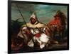 Soldier of the Moroccan Imperial Guard, 1845-Eugene Delacroix-Framed Giclee Print